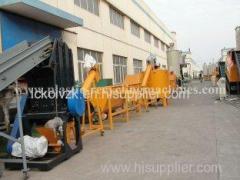 380V 50 HZ PET bottle washing drying Line Waste Plastic Recycling Machines