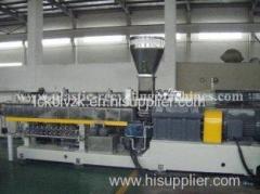 Recycled PET Parallel Double screw extruder line Plastic Granulating Machine