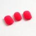 Kids Finger Beautiful Fake Nails Red Pile Coating Artist Nail Cover With SGS