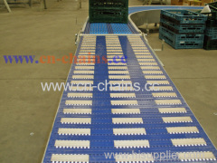 Series E30 trian friction top modular plastic conveyor belt