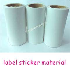 security label sticker raw material