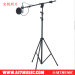 AI7MUSIC Height adjustable tripod studio boom stand with wheel