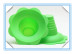 Green color snow-kone flower cup disposable factory
