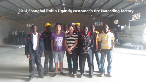 tire retreading factory-our customers show