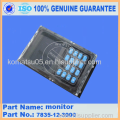 Komatsu Excavator PC200-7 Monitor Hydraulic Parts 7835-12-3000