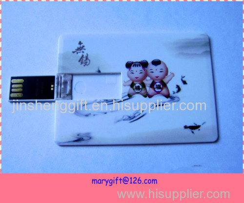 fashion promotion USB card flash driver with
