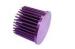 High Power Aluminum Led Anodized Heat Sink Purple Round For Lamp