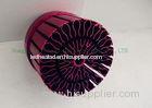 Waterproof Round Anodized Heat Sink LED Cold Forged , Aluminum Heat Sinks