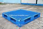 Rackable Plastic Shipping Pallets For Storage / Distribution , Blue Plastic Pallet Recycling