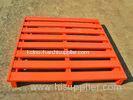 Powder Coated Galvanized Packaging Steel Pallet With Heavy Loading Support