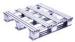 Silvery White Recyclable Stainless Steel Pallets With High Polish Finish