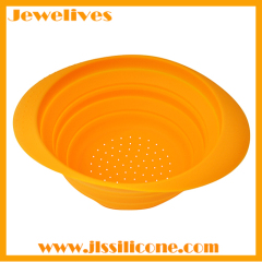 silicone foldable bowl for vegetable or fruit