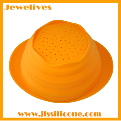 silicone foldable bowl for vegetable or fruit