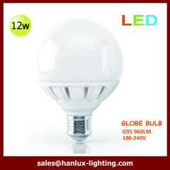 12W 960lm G95 globe bulb