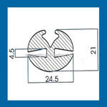 EPDM extruded profiles door seal