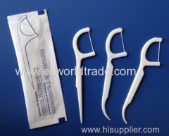 single wrapped dental floss picks