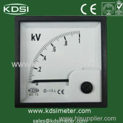 72*72 industrial panel voltage meters