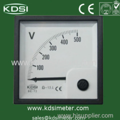 72*72 industrial panel voltage meters