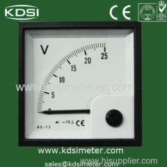 72*72 industrial panel voltage meters