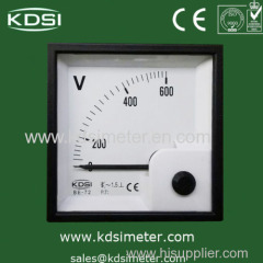 72*72 industrial panel voltage meters