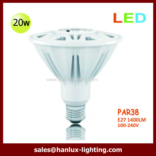 20W 1400lm PAR38 E27 bulb