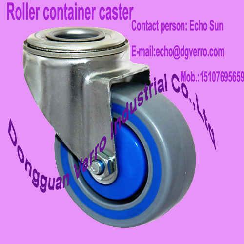 4 inches roller container non-standard casters