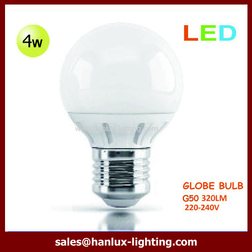 4W 320lm globe bulb