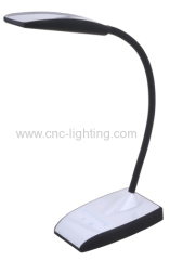color temperature adjustable 7.5W LED Tabletop Lamp(6 levels brightness dimmable)