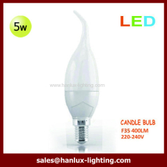 5W 400lm F35 E14 globe bulb