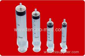 medical plastic disposable syringe