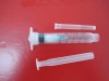 medical disposable plastic syringe