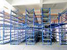 Structural Rack Supported Mezzanine With Racking Frames / Step Beams / Steel Panel