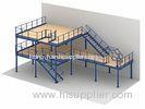 1 - 2 Levels Heavy Duty Raised Storage Mezzanine Floor For Industrial Storage