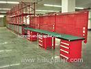 Customized Warehouse Garage Industrial Work Table With Led Tube Overhead