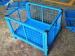 Galvanized / Powder Coating Metal Pallet Cages For Small Parts Storage