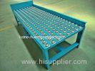 Transportation Gravity Roller Conveyor , Standard Gray / Zinc Pallet Roller Conveyor