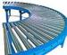 Steel Curved Roller Conveyor Systems For Material Movement / Handling