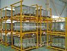 Durable Collapsible Pallet Portable Stacking Racks , 1000kg-2000kg