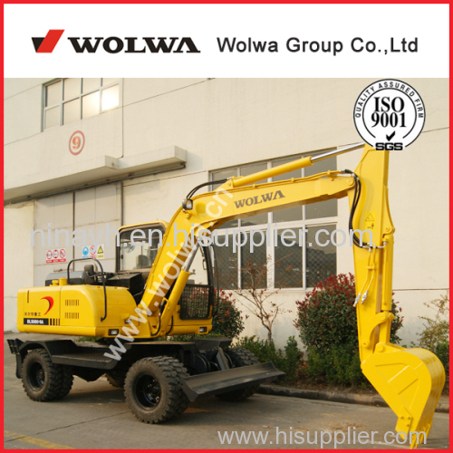 hot mini excavator wheeled excavator spare parts free