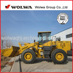 China wheel moving type loader loading weight 5 ton