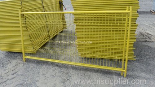 Framed Mesh Panel Fence