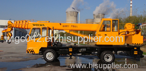 wolwa 8 ton crane truck profile with cheap price