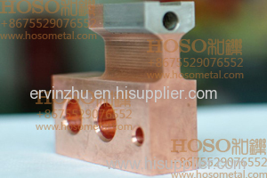 tungsten copper embedded electrode