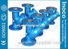 Pre Filter Y Welding Flange Strainer Liquid Water Purification 50um / 150um