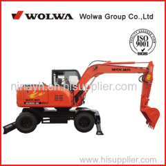 New product 8ton wolwa wheel excavator