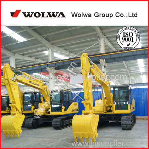 hydraulic excavator with good quality tracked type 13 ton