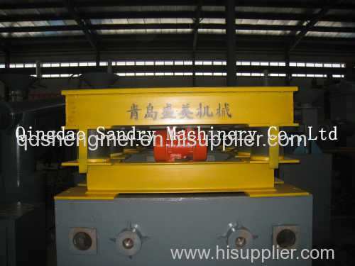 sandry made vacuum process casting line vibrating table