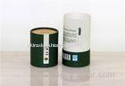 Food Grade Paper Tube Chocolate Packaging , Embossing Printing round canister