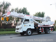 china cheapest type homemade type chassis truck crane for sale