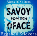 Manufacturer Supply Permanent Adhesive Destructible Vinyl Eggshell Stickers